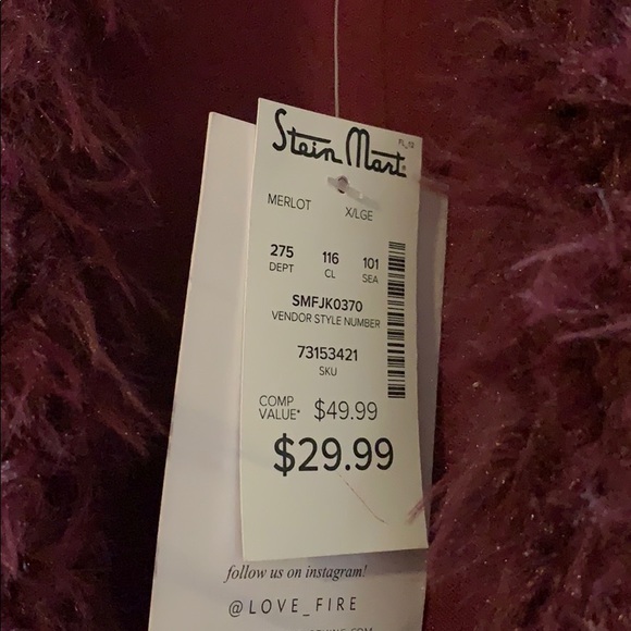 Fuzzy jacket - Picture 3 of 5